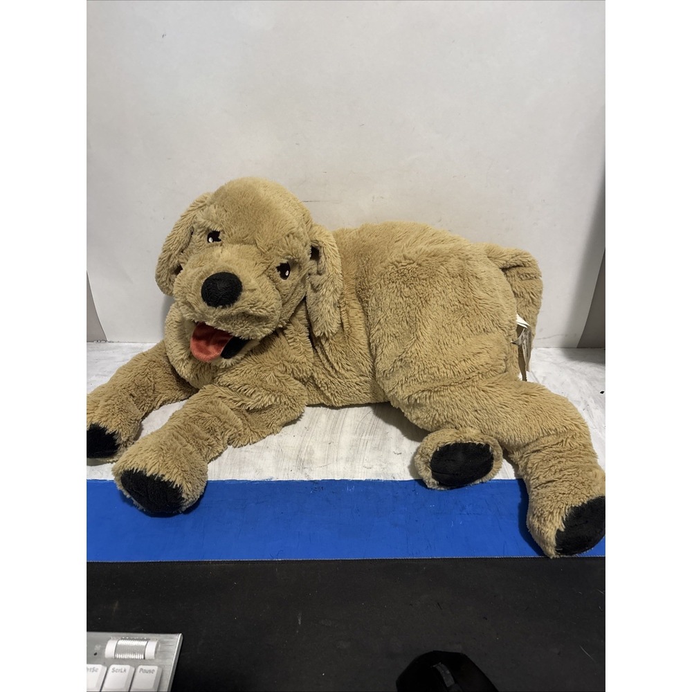 IKEA Gosig Golden Retriever 27” Large Plush Dog Jumbo Stuffed Animal